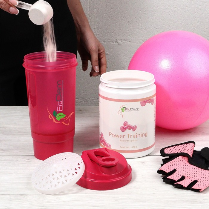 Power Training Thé Pêche – Pré-Workout & BCAA - FitClem