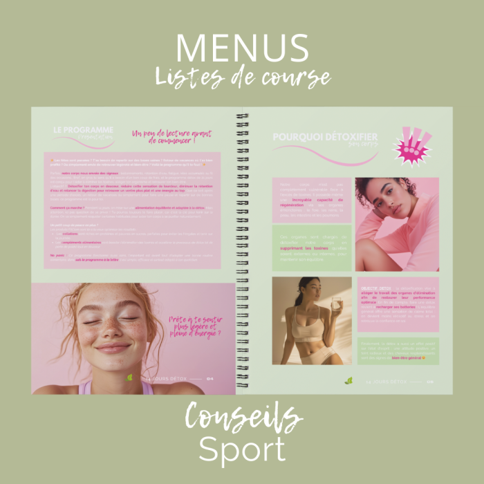 Programme DETOX 14 jours  – Perte de poids naturelle - FitClem