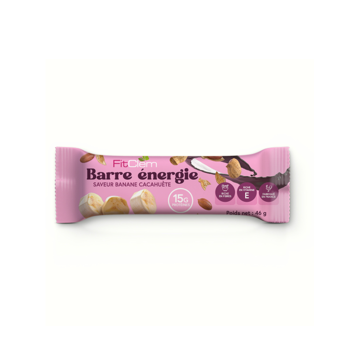 BARRE ÉNERGIE - BANANE CACAHUÈTE