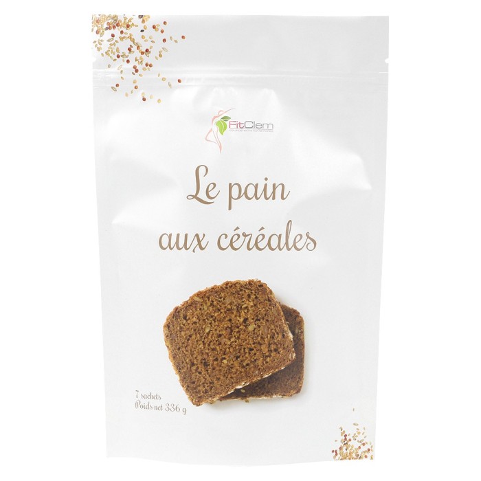 Pain aux Céréales - Collation riche en fibres et protéines - Fitclem