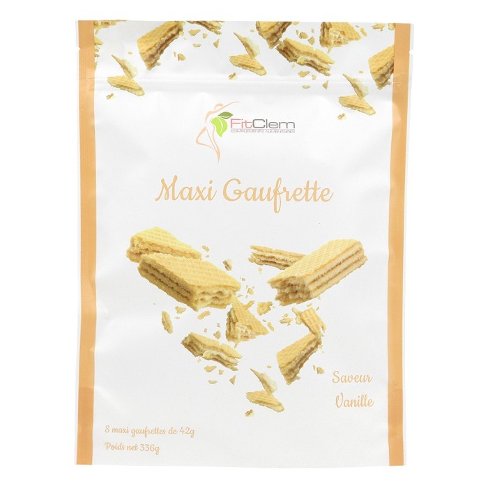 MAXI GAUFRETTE - protéinées et gourmandes - FitClem
