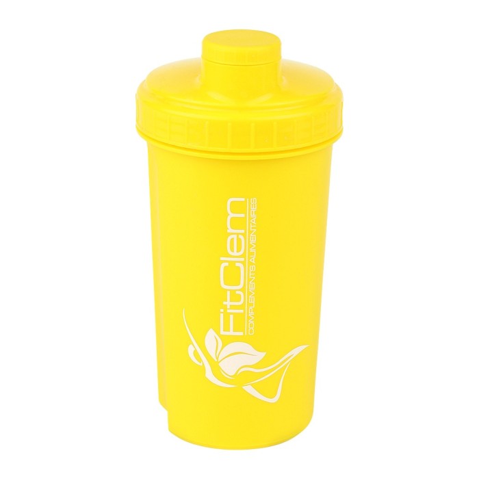 Shaker Jaune 700ml - Mélangeur Protéiné & Minceur - FitClem