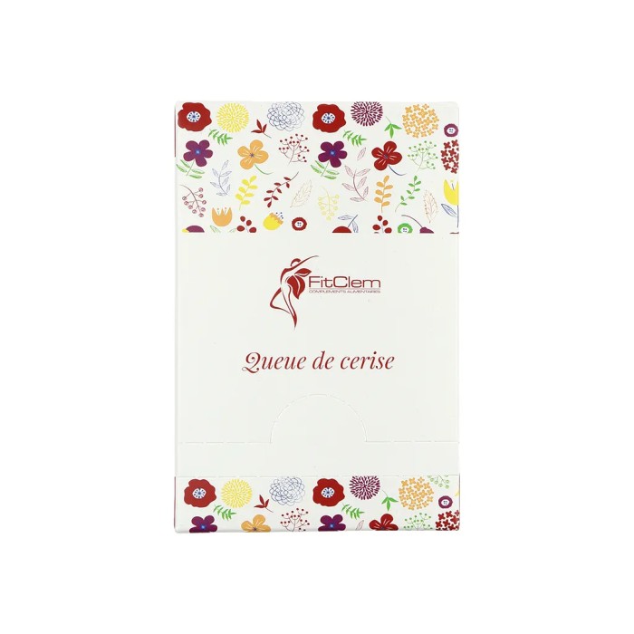Infusion Queue de Cerise – Drainante & Détox Naturelle - FitClem