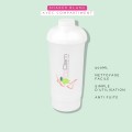 Shaker avec Compartiment – Blanc - FitClem