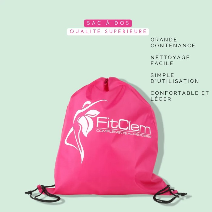 SAC À DOS - Accessoire Pratique et Élégant - FitClem
