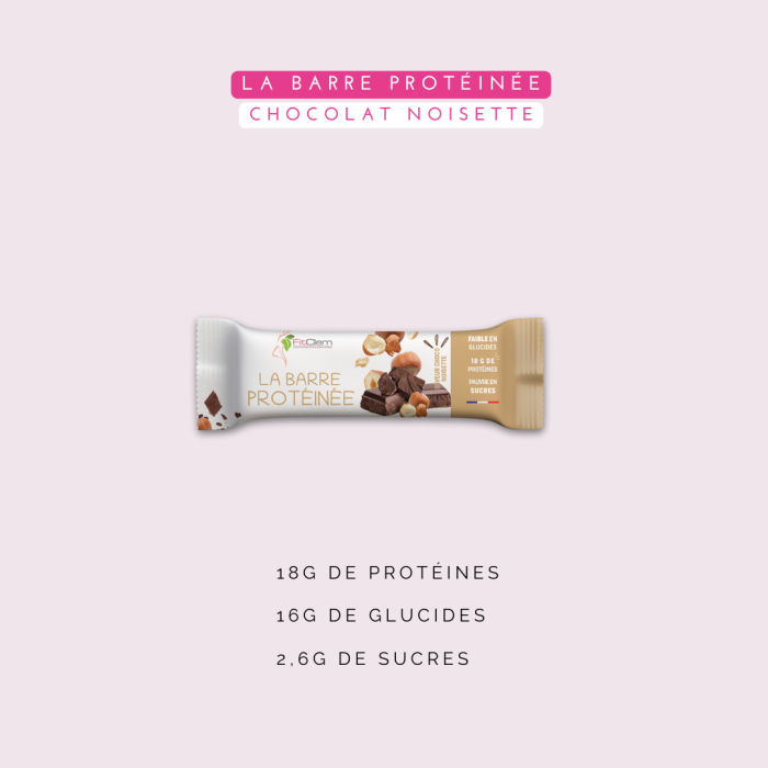 Barre Protéinée - Choco Noisette – FitClem