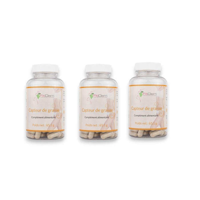 Pack Capteur de Graisse 3 Mois : Programme Minceur Efficace - FitClem 
