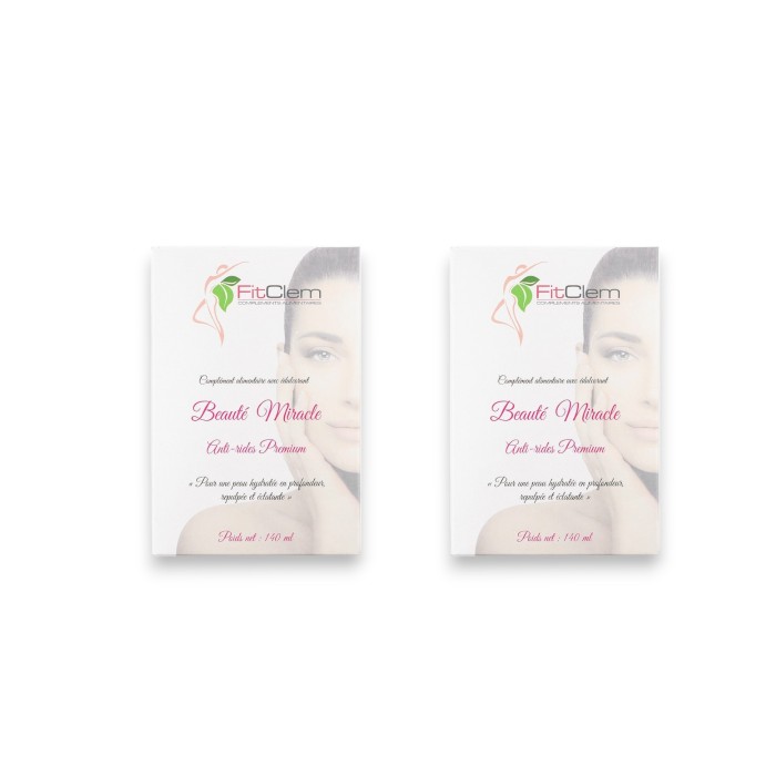 Pack Beauté Miracle 1 Mois : Synergie Anti-Rides et Peau Repulpée - FitClem 