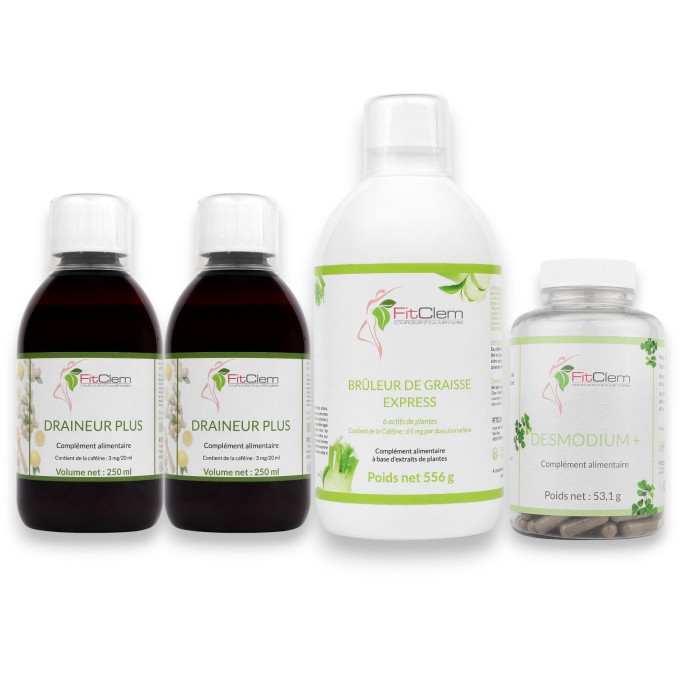 Pack Super Brûleur de Graisses : Programme Minceur Intensif - FitClem 