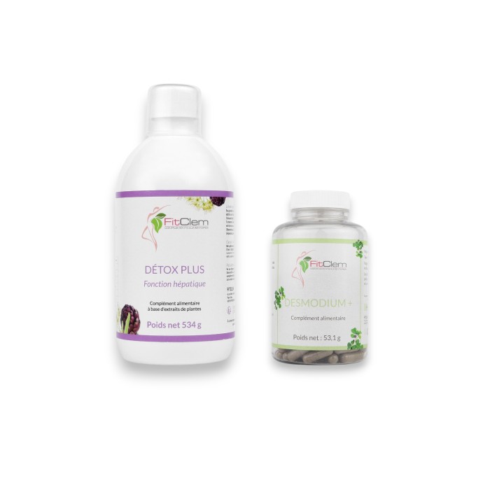 Offre FitClem : 1 Desmodium + 1 Détox Plus Offerts - Detox et Bien-être 