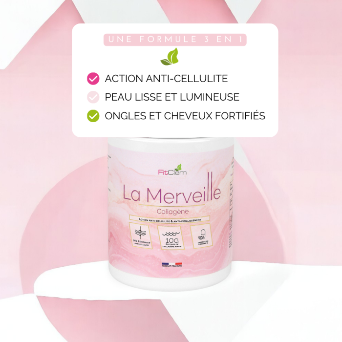 La Merveille - Élixir de beauté au collagène marin - FitClem