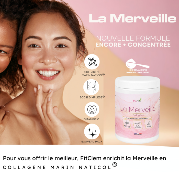 La Merveille - Élixir de beauté au collagène marin - FitClem