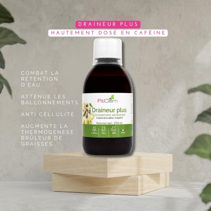DRAINEUR PLUS - Boisson minceur naturelle - FitClem