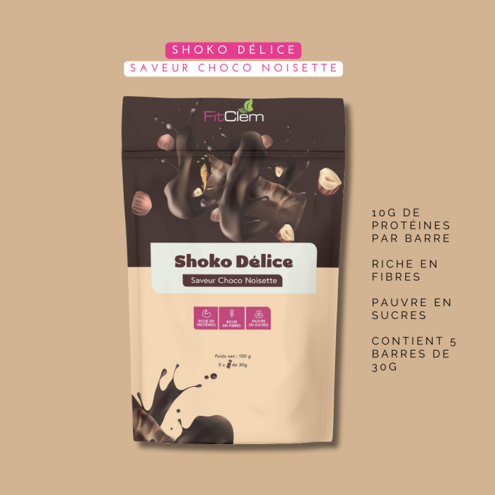 Shoko Délice - Barre gourmande  - FitClem