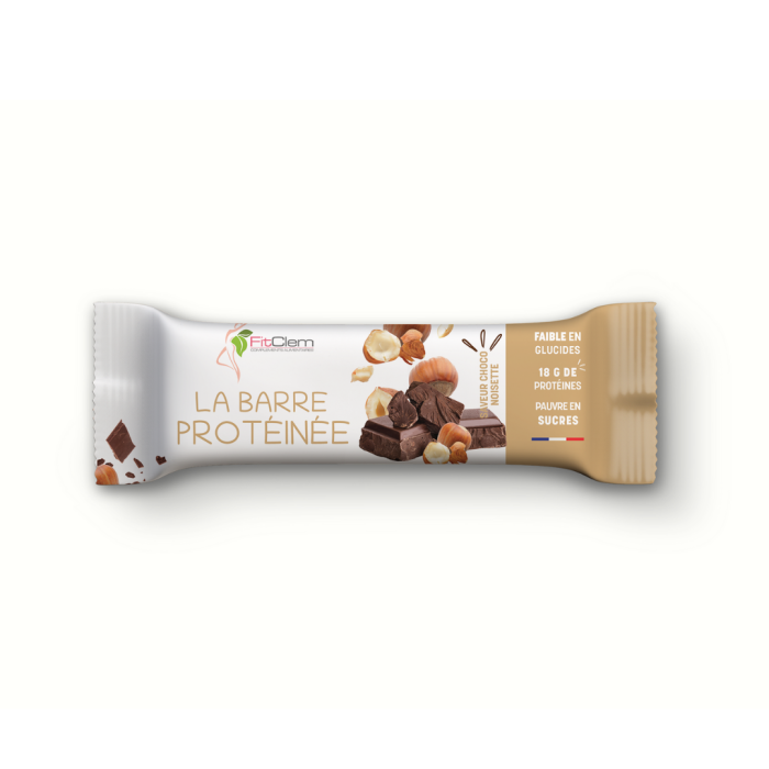 Barre Protéinée - Choco Noisette – FitClem