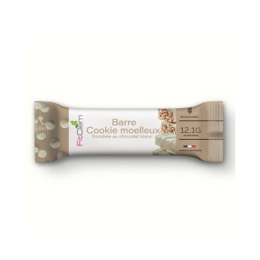 BARRE MOELLEUSE COOKIE  - CHOCOLAT BLANC - FitClem