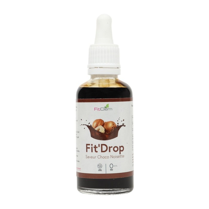 Fit'DROP Choco Noisette – Zéro Sucre & Zéro Calorie - Fitclem