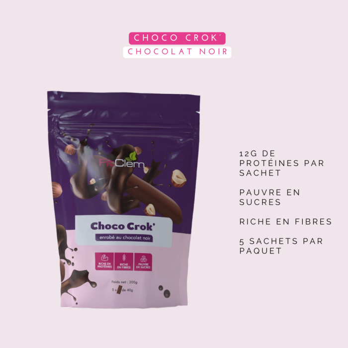 CHOCO CROK' - Bâtonnets Croquants - Fitclem