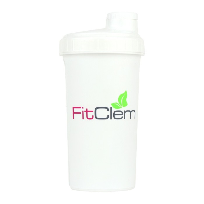 Shaker Blanc avec Compartiment 700ml - Fitclem