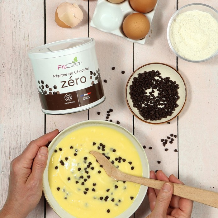 Pépites de Chocolat Sans Sucre – Zéro Calories – Fitclem