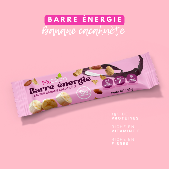 BARRE ÉNERGIE - BANANE CACAHUÈTE