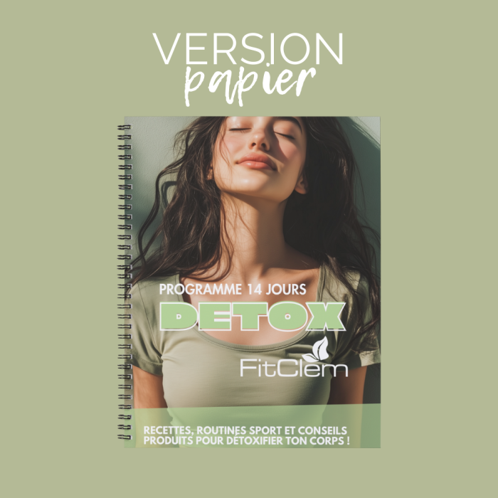 Programme DETOX 14 jours  – Perte de poids naturelle - FitClem