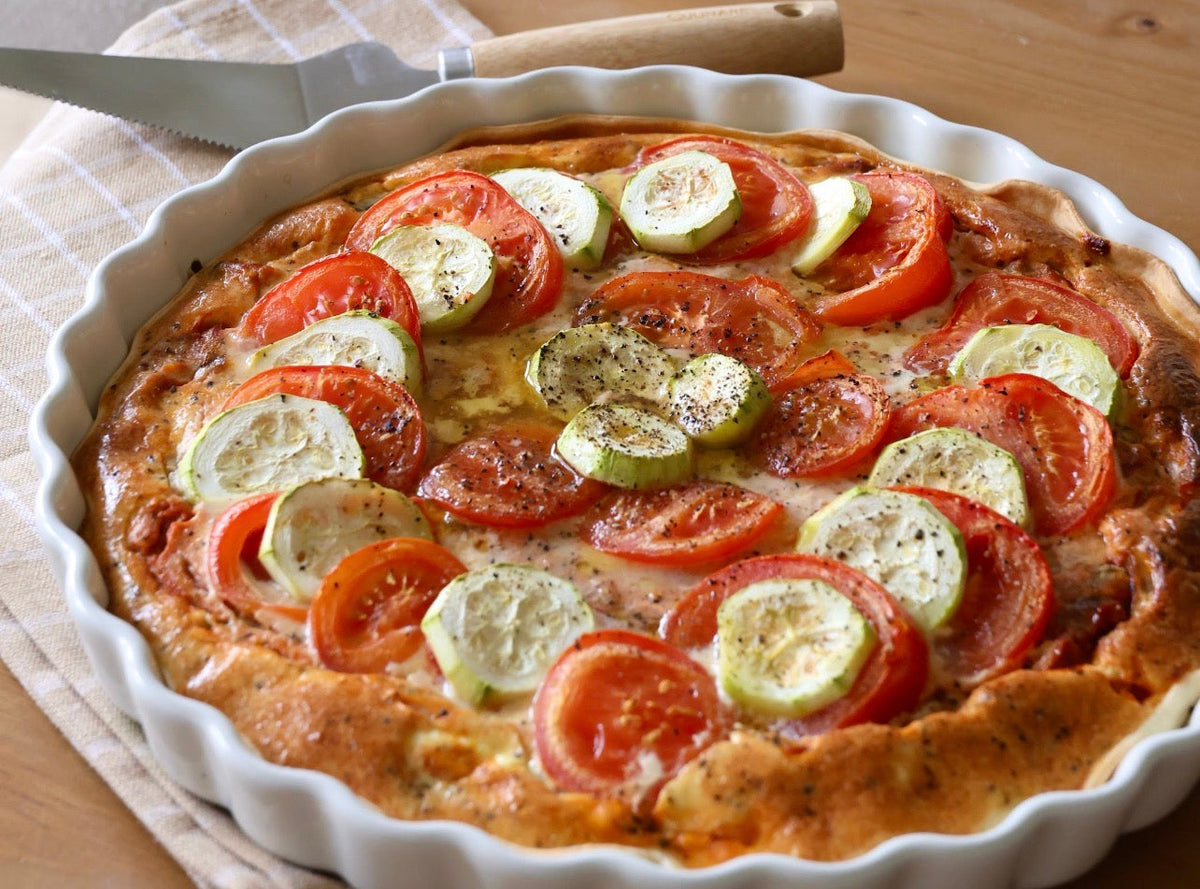 Quiche ratatouille