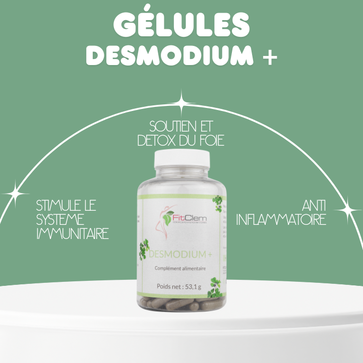 DESMODIUM + - Détox et soutien naturel du foie