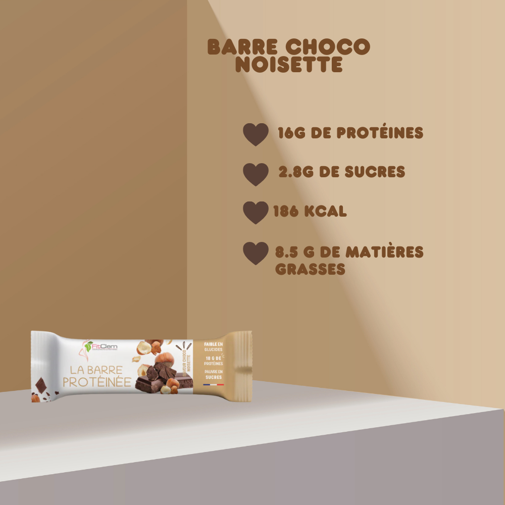 BARRE PROTÉINÉE - CHOCO NOISETTE