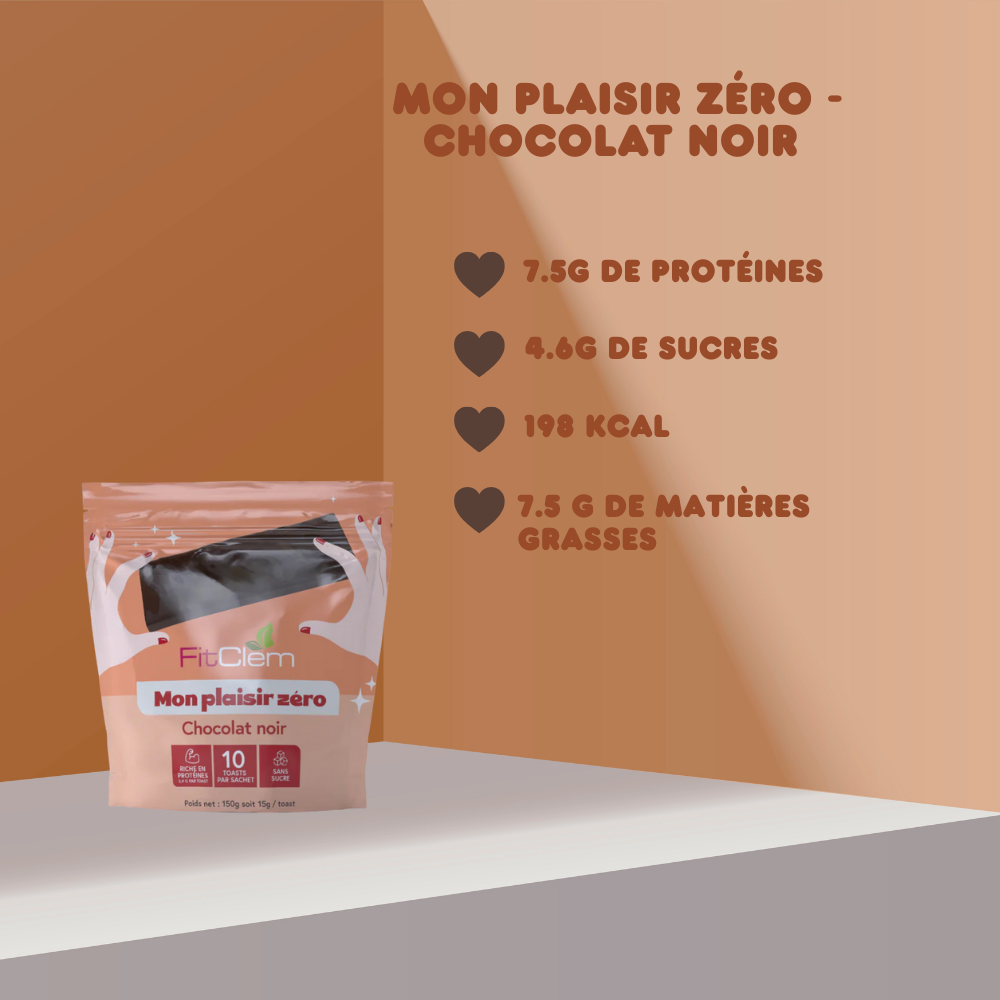 MON PLAISIR ZÉRO - CHOCOLAT NOIR