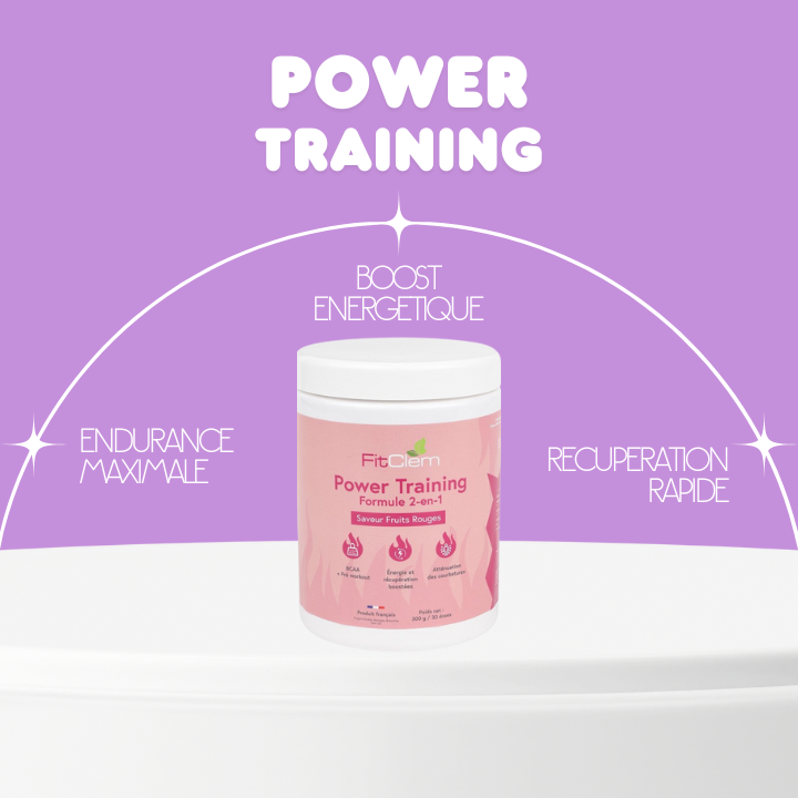 POWER TRAINING - FRUITS ROUGES