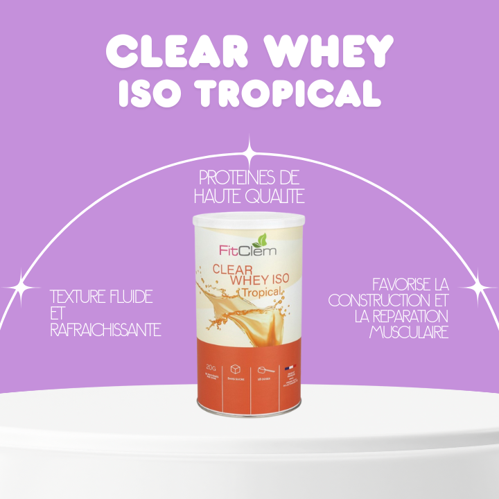 CLEAR WHEY ISO - tropical