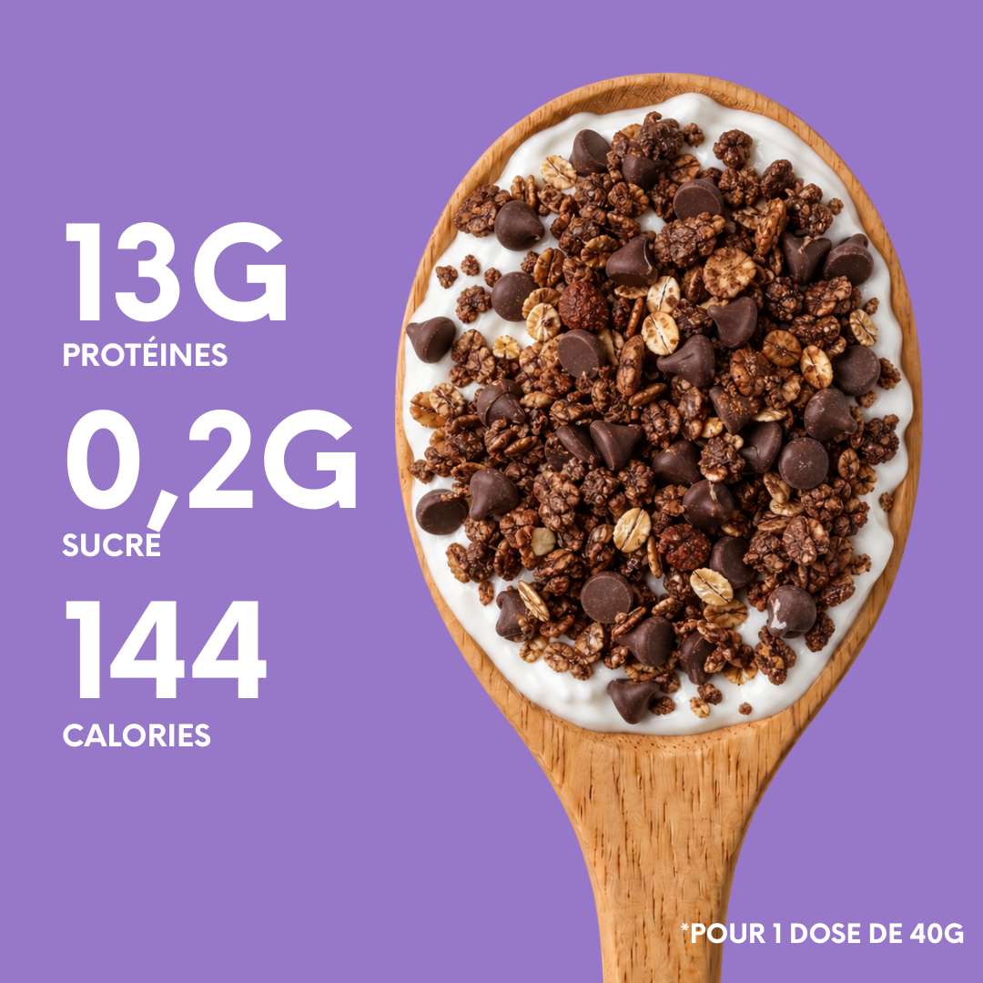 Granolas Protéinés | Riche en fibres