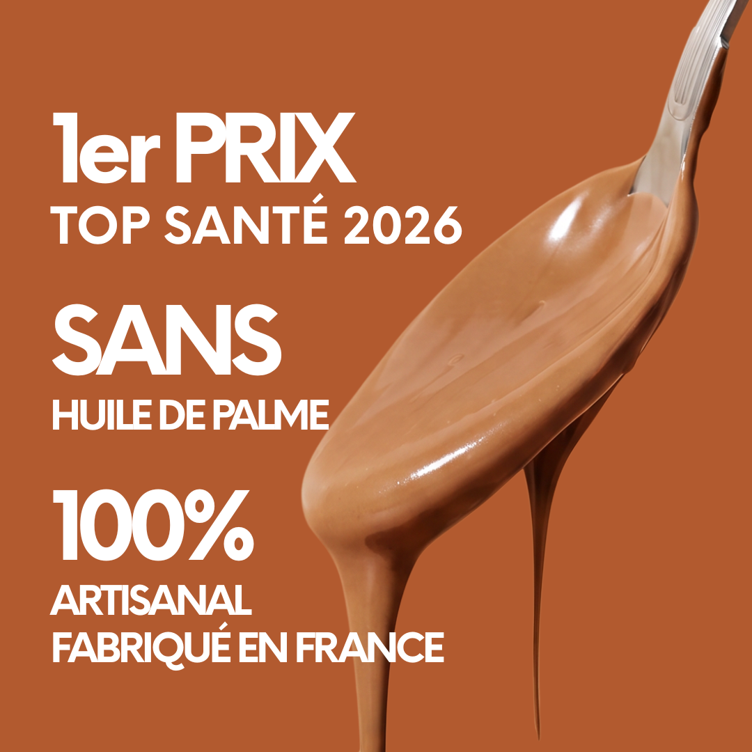 Pâte à Tartiner Noisette Intense | 1er Prix Top Santé 2026 catégorie Bien Manger