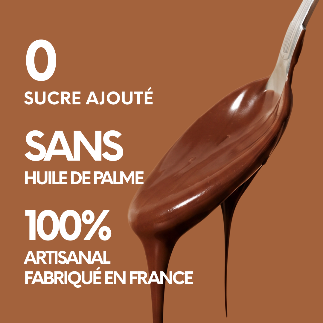 Pâte à Tartiner Choco-Noisette | Sans Sucre, sans huile de palme