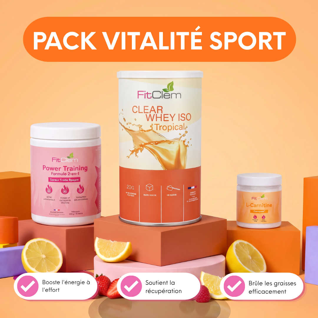 PACK VITALITÉ - SPORT - BRÛLEUR MAX