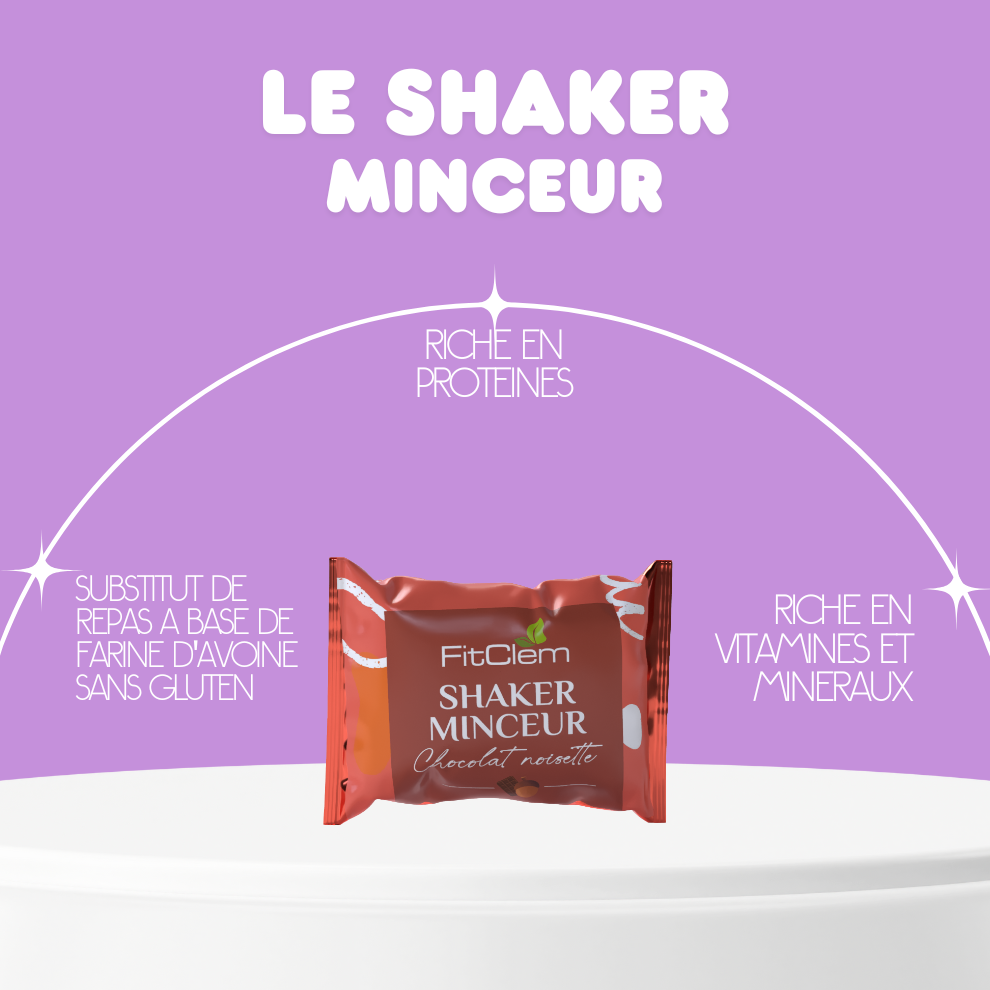 SHAKER MINCEUR - CHOCOLAT NOISETTE