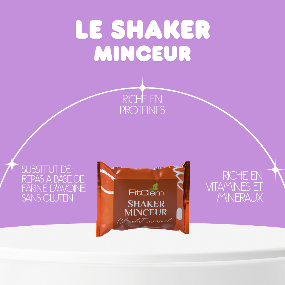 SHAKER MINCEUR - CHOCOLAT CARAMEL