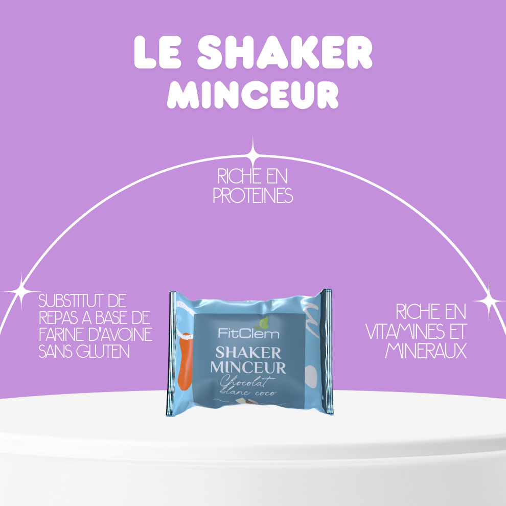 SHAKER MINCEUR - CHOCOLAT BLANC-COCO