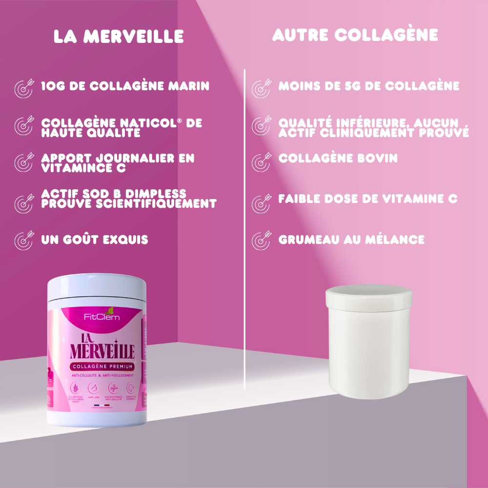 LA MERVEILLE - Collagène marin et Vitamine C