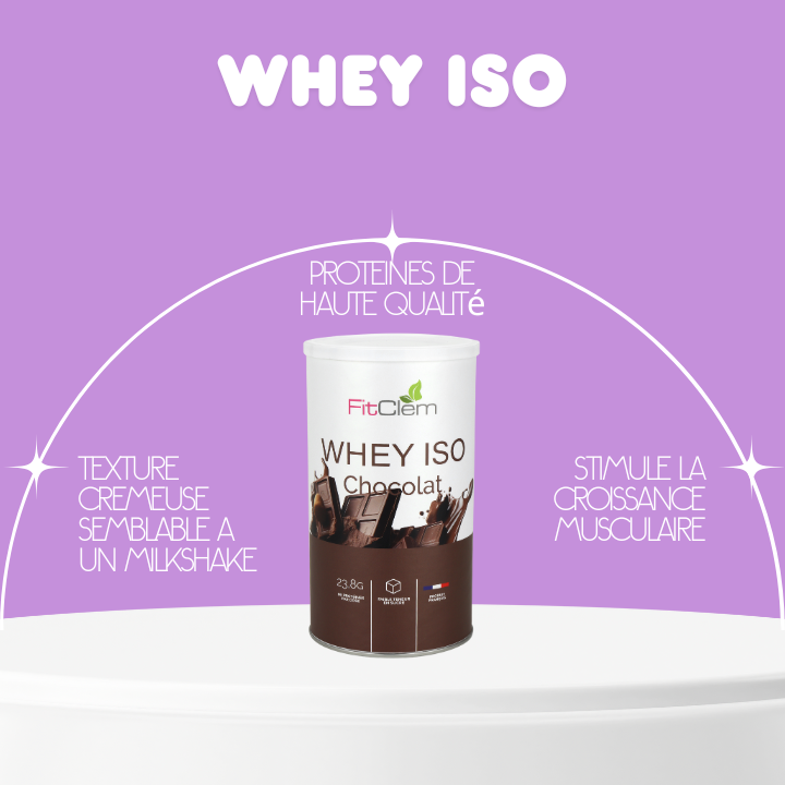 WHEY ISO - CHOCOLAT