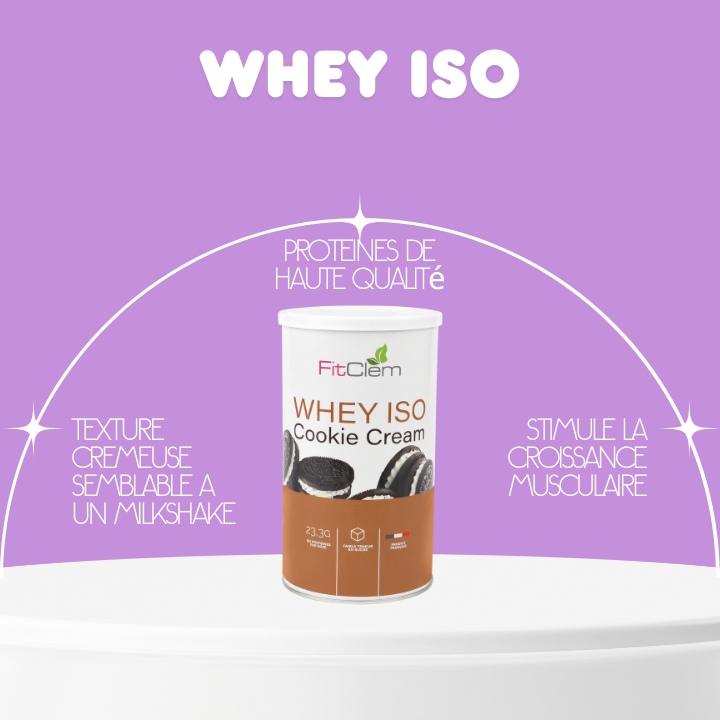 WHEY ISO - COOKIE CREAM