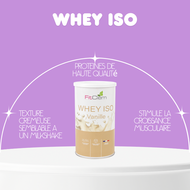 WHEY ISO - VANILLE