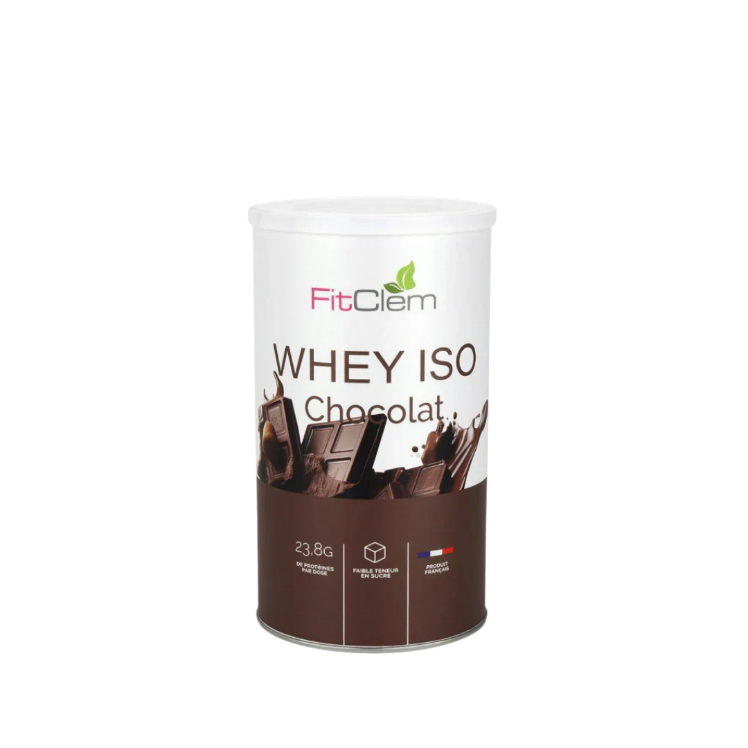Whey Iso Chocolat | Faible en lactose, protéine pur à 90%