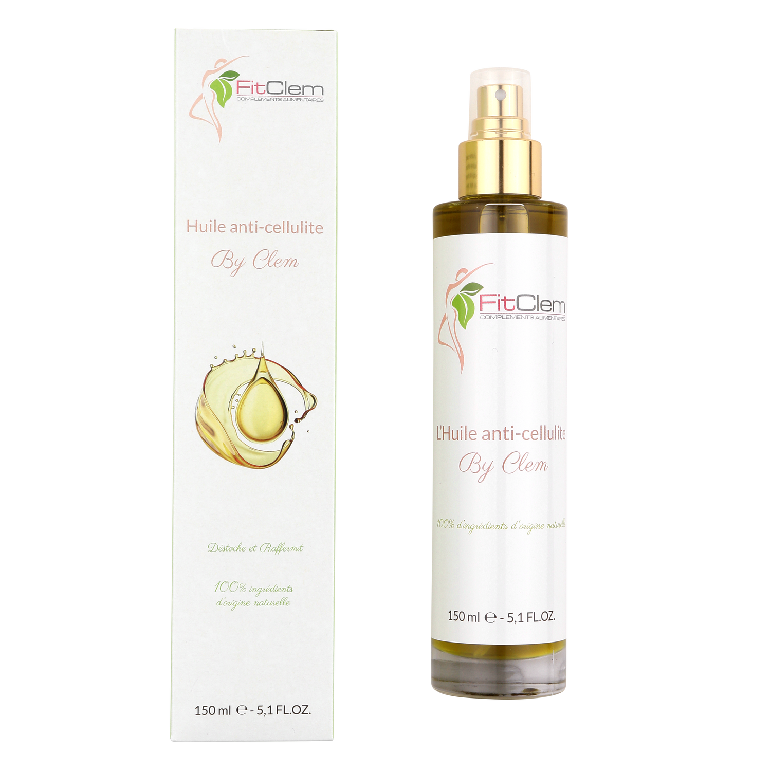 L'HUILE ANTI-CELLULITE By Clem - Anti capitons