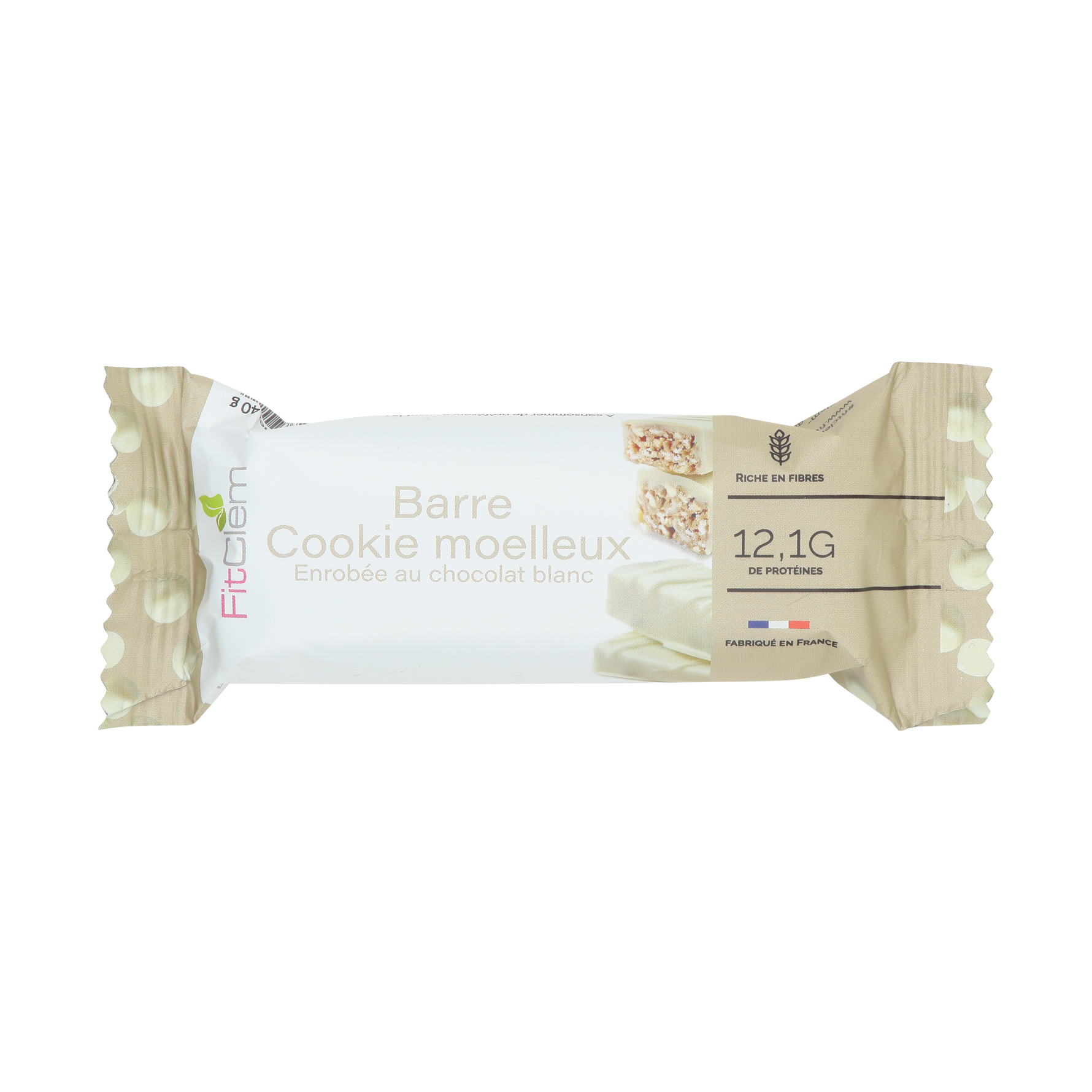 BARRE COOKIE MOELLEUX  - CHOCOLAT BLANC