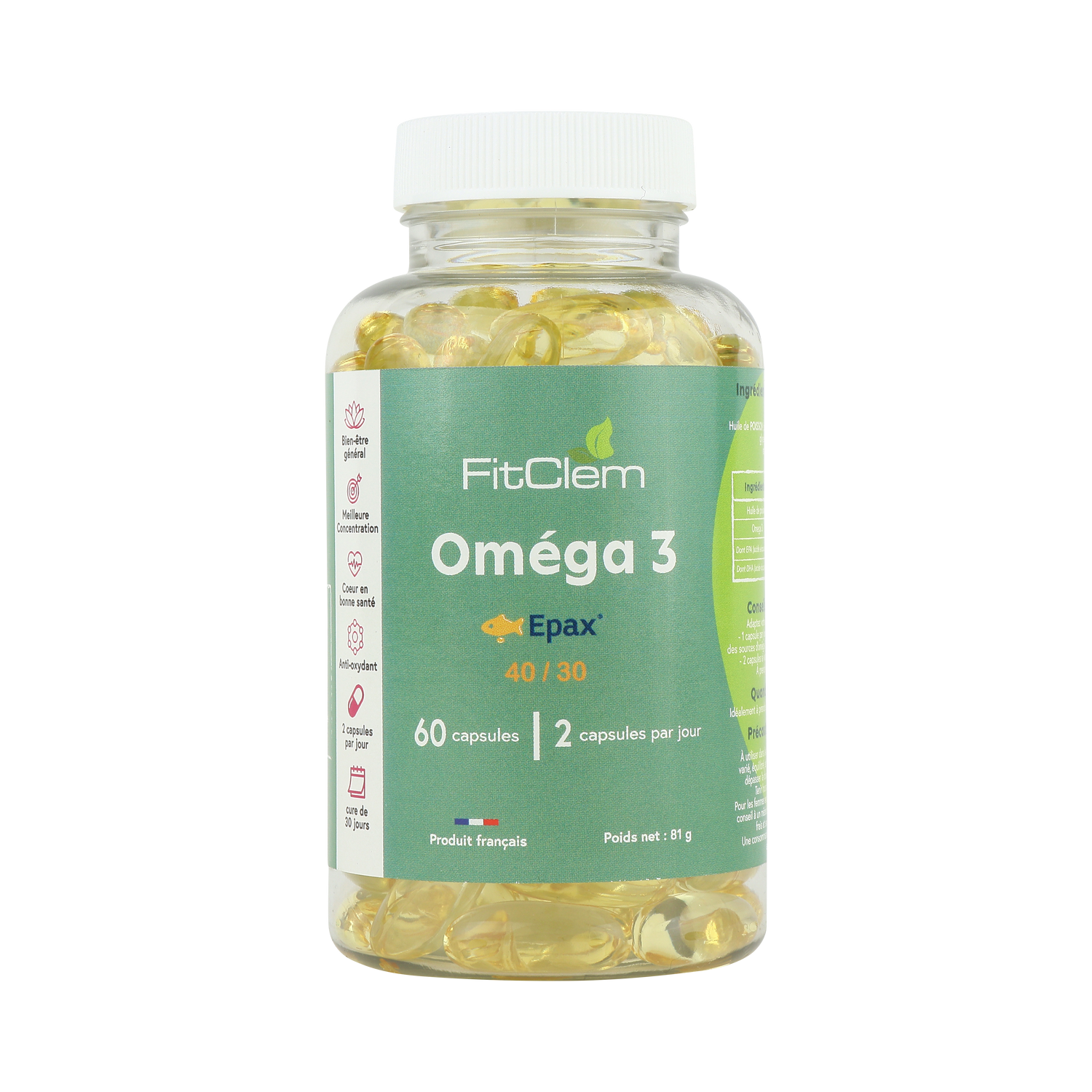 OMÉGA 3 EPAX® - Essentiel au bon fonctionnement du coeur et du cerveau