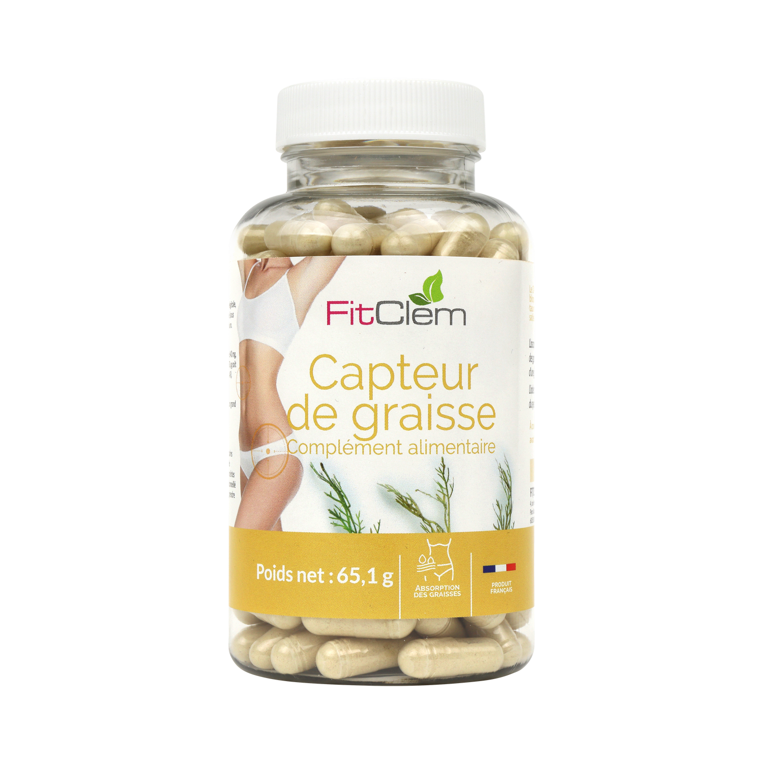CAPTEUR DE GRAISSE - Réduit l’absorption des graisses