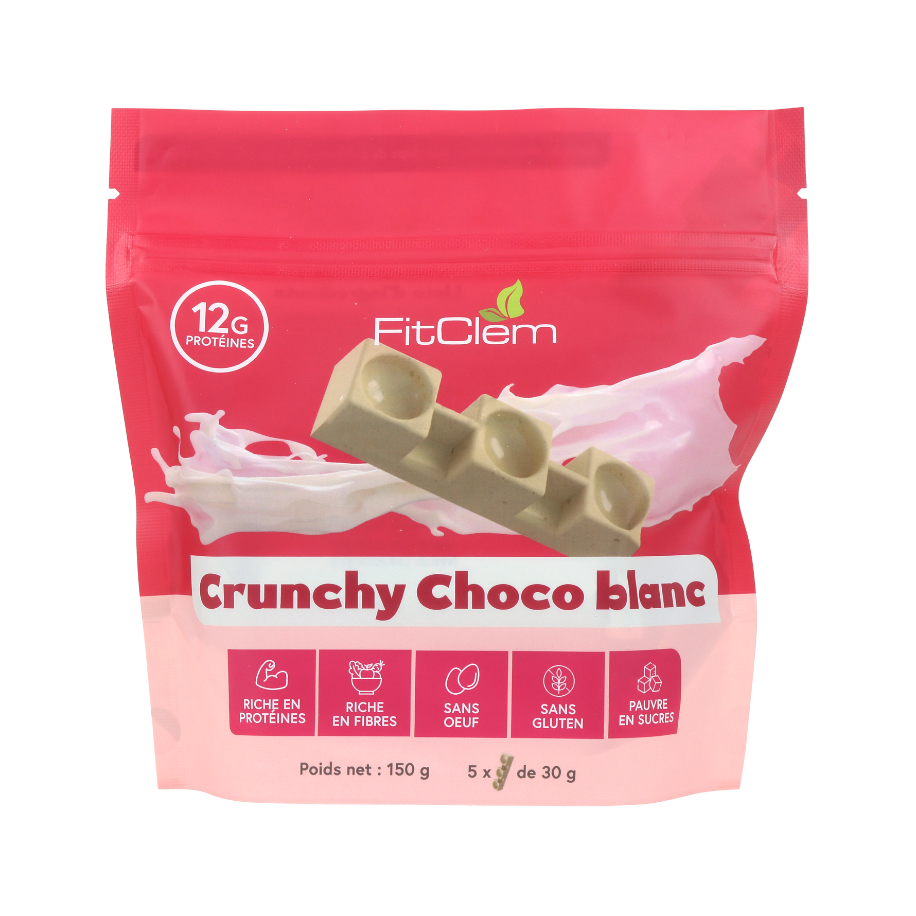 CRUNCHY chocolat blanc