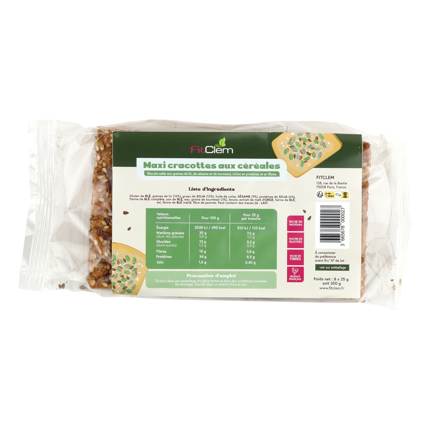 MAXI CRACOTTES AUX CÉRÉALES